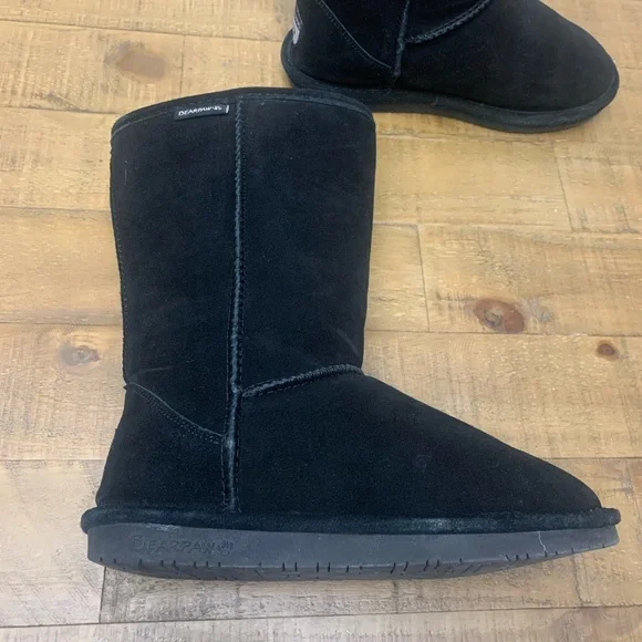 BearPaw Black Boots - Picture 8 of 14